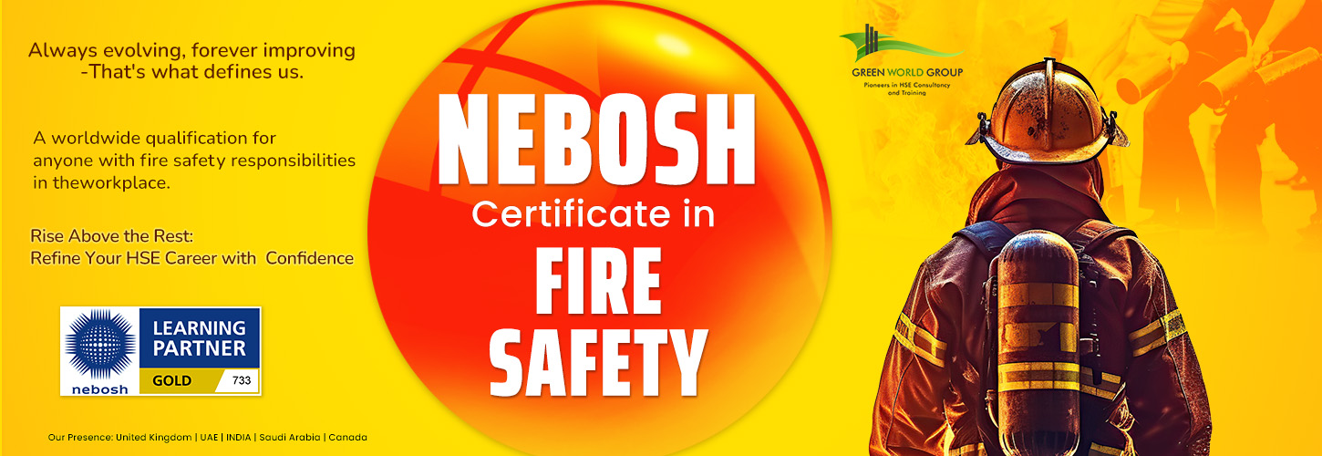 NEBOSH Certificate In Fire Safety NEBOSH Fire And Safety Course