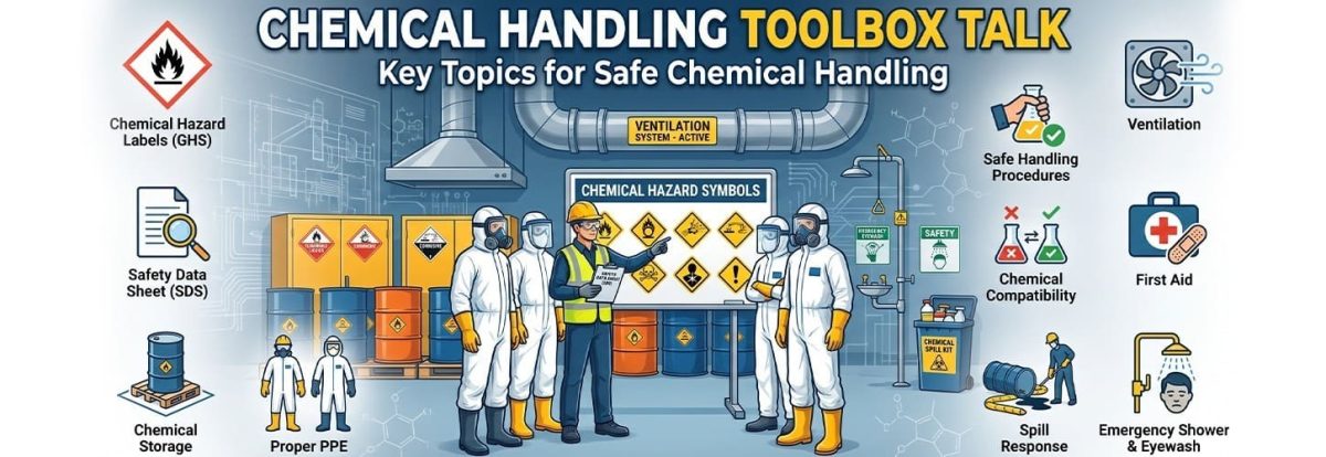 Chemical Handling Toolbox Talk: Key Topics for Safe Chemical Handling